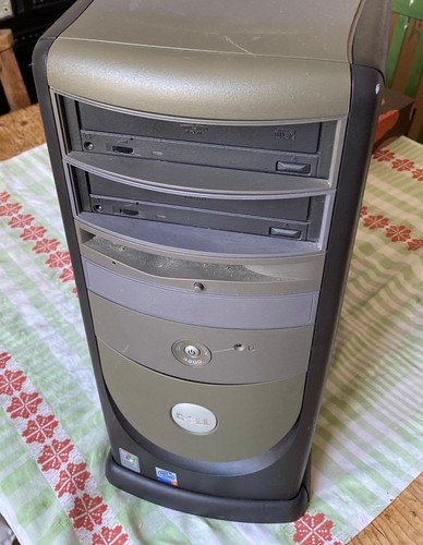 Tower desktop vintage dell - pc,